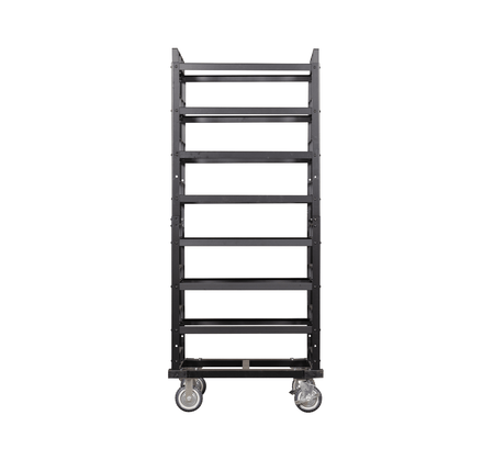 Horizontal Post Storage Cart (12 Posts or 24 Posts) - Trafford Industrial - Crowd Control Warehouse