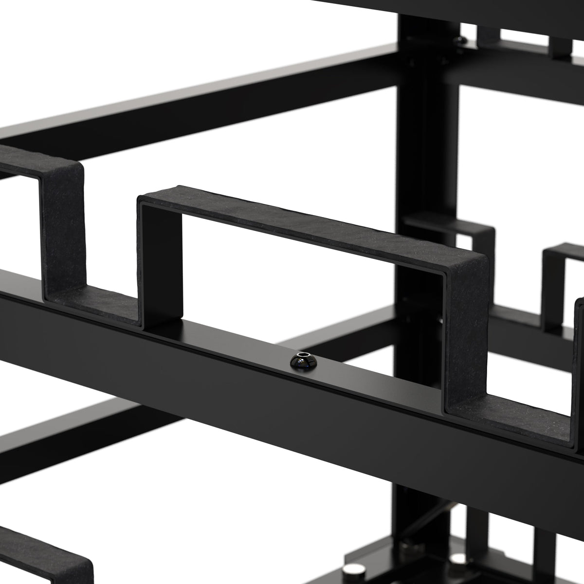 Horizontal Post Storage Cart (12 Posts or 24 Posts) - Trafford Industrial - Crowd Control Warehouse