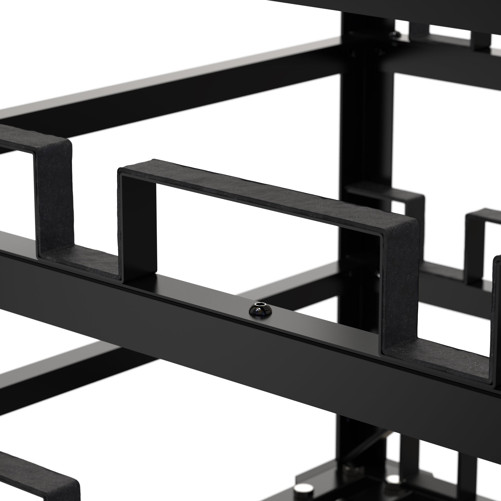 Horizontal Post Storage Cart (12 Posts or 24 Posts) - Trafford Industrial - Crowd Control Warehouse