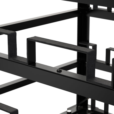 Horizontal Post Storage Cart (12 Posts or 24 Posts) - Trafford Industrial - Crowd Control Warehouse