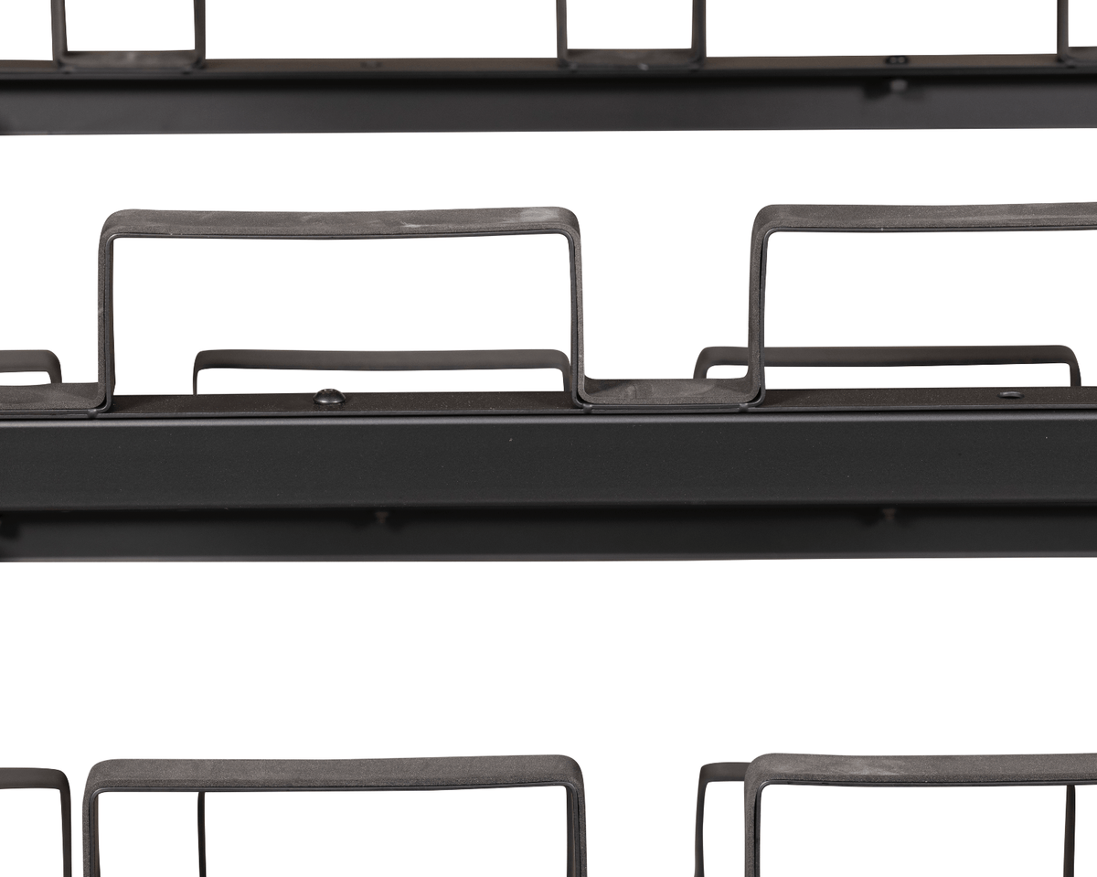 Horizontal Post Storage Cart (12 Posts or 24 Posts) - Trafford Industrial - Crowd Control Warehouse