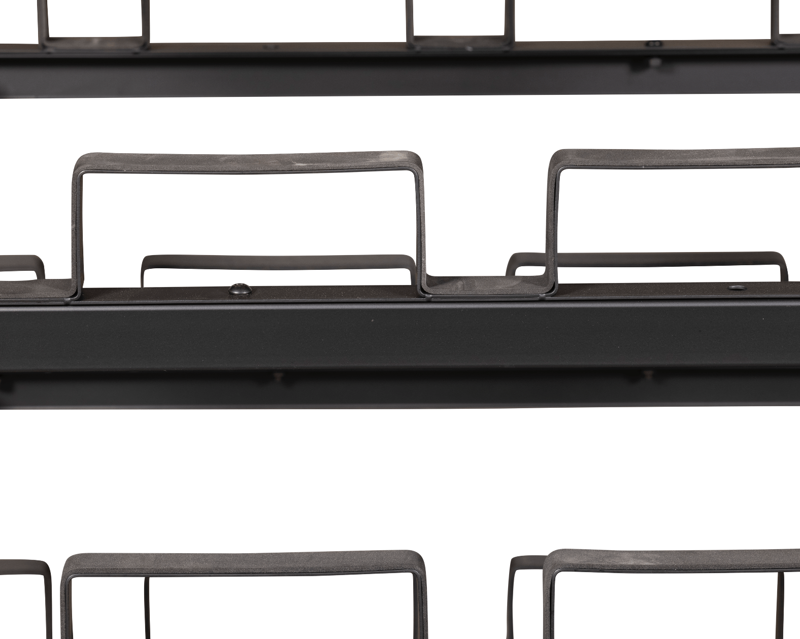 Horizontal Post Storage Cart (12 Posts or 24 Posts) - Trafford Industrial - Crowd Control Warehouse