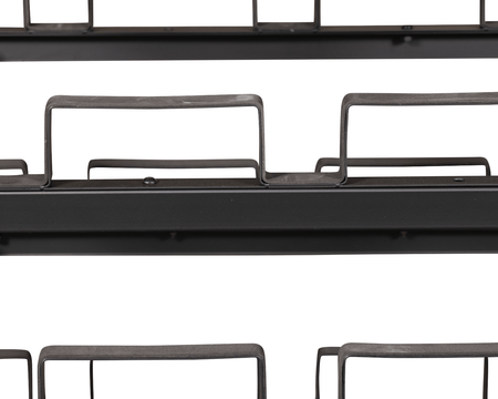 Horizontal Post Storage Cart (12 Posts or 24 Posts) - Trafford Industrial - Crowd Control Warehouse