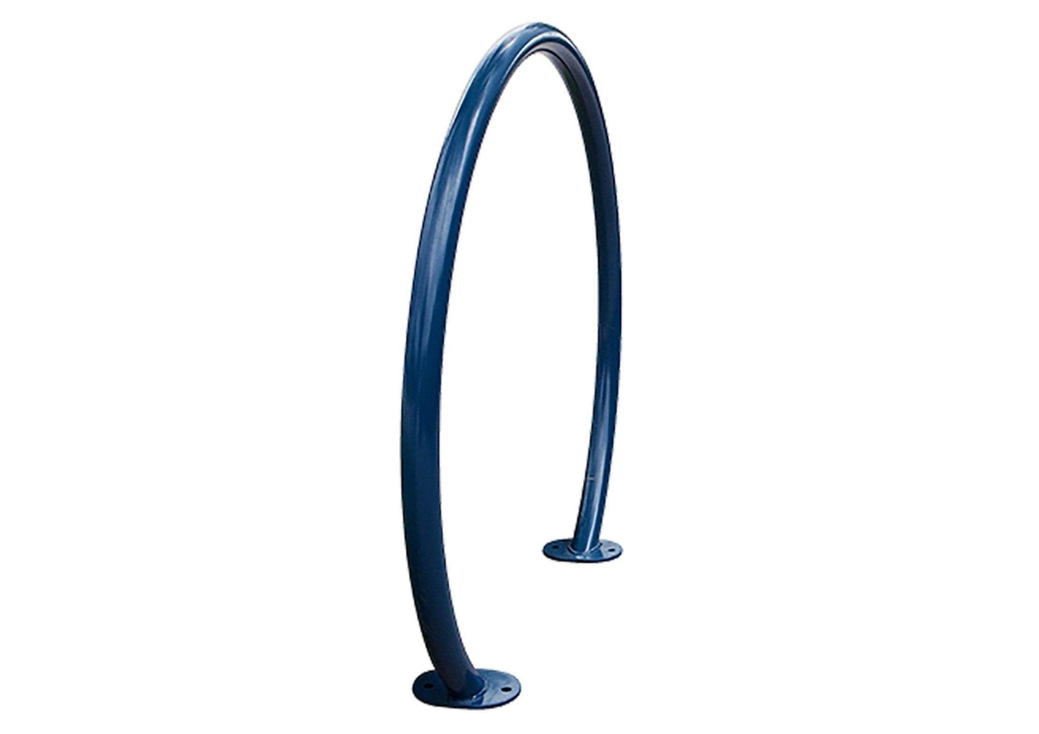 Horseshoe Bike Rack, 2 Bike - Rounded - Crowd Control Warehouse