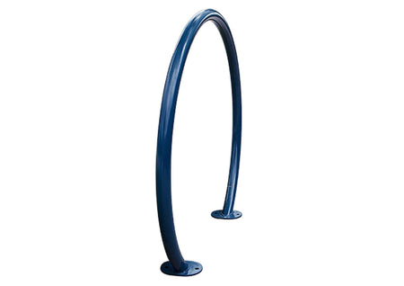 Horseshoe Bike Rack, 2 Bike - Rounded - Crowd Control Warehouse