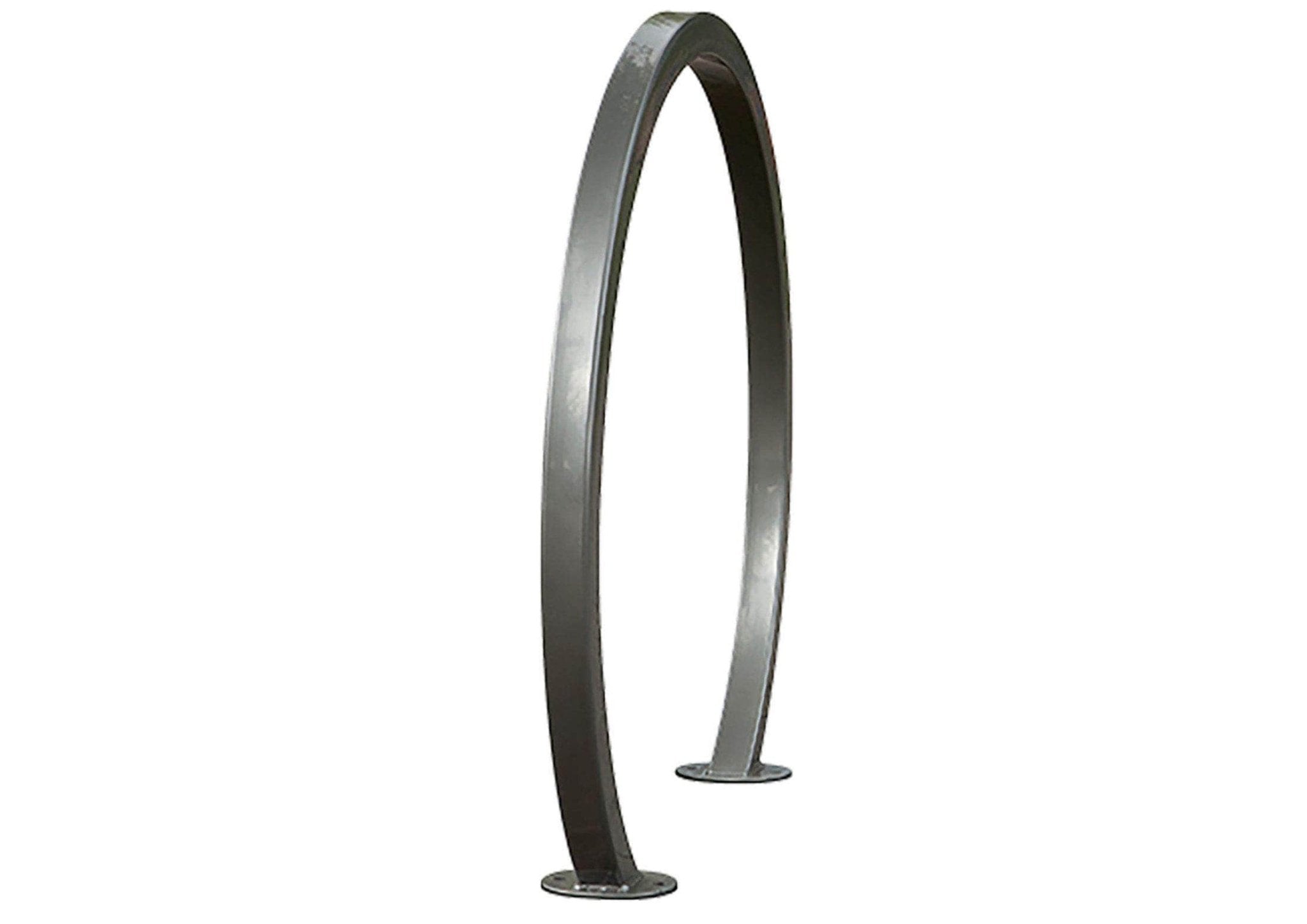 Horseshoe Bike Rack, 2 Bike - Squared - Crowd Control Warehouse