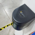 CCW Series WMB-230- Wall Mounted Retractable Belt Barrier With Black Magnetic ABS Case- 20, 25, & 30 Ft. Belts