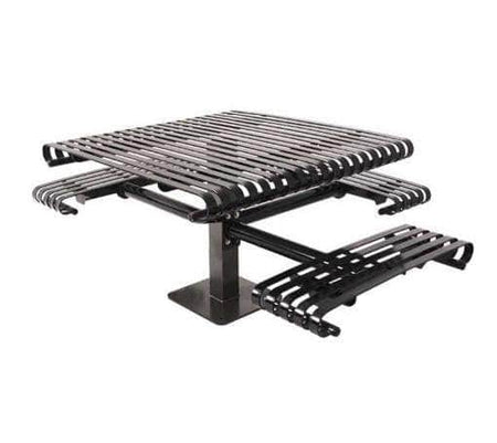 Kensington ADA 3 - Seat 46 in. Square Picnic Table - Crowd Control Warehouse