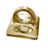 Large Loop (Dual Rope) Wall Plate Receiver for Hanging Ropes - Montour Line - Crowd Control Warehouse