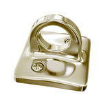 Large Loop (Dual Rope) Wall Plate Receiver for Hanging Ropes - Montour Line - Crowd Control Warehouse