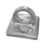 Large Loop (Dual Rope) Wall Plate Receiver for Hanging Ropes - Montour Line - Crowd Control Warehouse