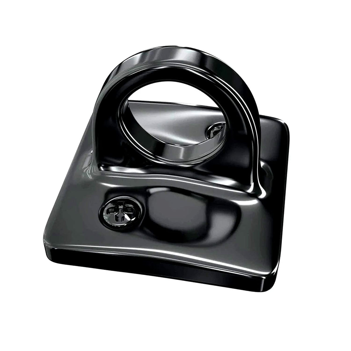 Large Loop (Dual Rope) Wall Plate Receiver for Hanging Ropes - Montour Line - Crowd Control Warehouse