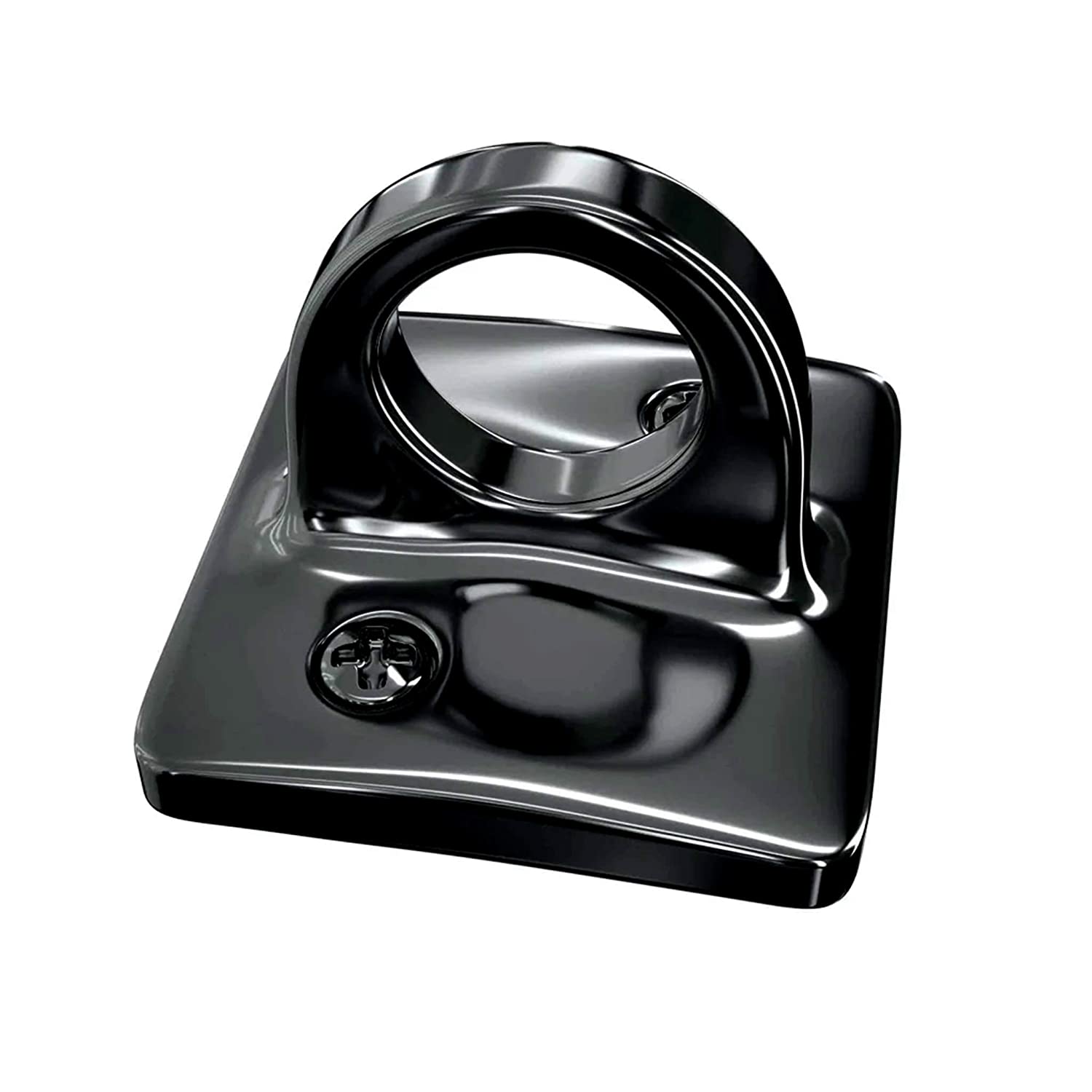 Large Loop (Dual Rope) Wall Plate Receiver for Hanging Ropes - Montour Line - Crowd Control Warehouse