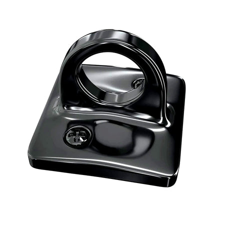 Large Loop (Dual Rope) Wall Plate Receiver for Hanging Ropes - Montour Line - Crowd Control Warehouse