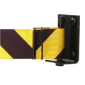 Fixed Wall Mount Retracta-Belt Barrier, 65 Ft.
