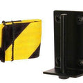 Fixed Wall Mount Retracta-Belt Barrier, 65 Ft.