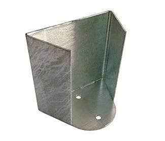 Metal Base for Media Bollard - Crowd Control Warehouse