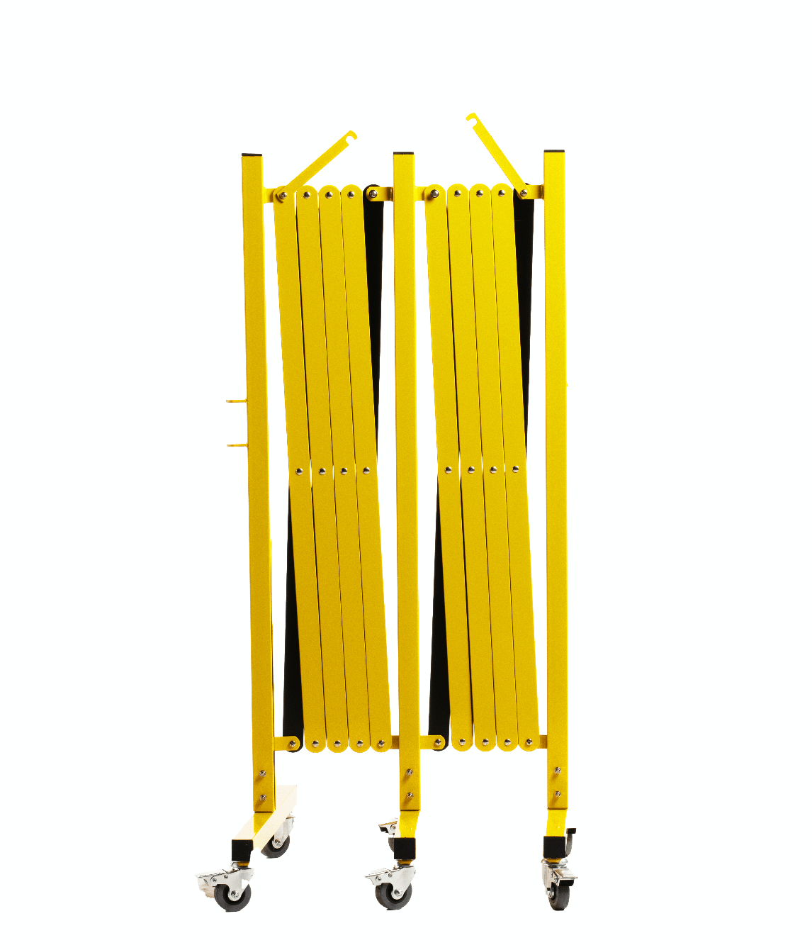 Metal Expandable Barricade, 16 Ft. and 11 Ft - Trafford Industrial - Crowd Control Warehouse