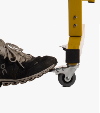 Metal Expandable Barricade, 16 Ft. and 11 Ft - Trafford Industrial - Crowd Control Warehouse