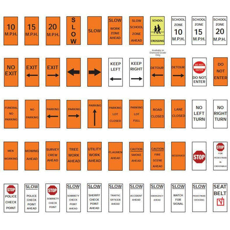 Minicade® Signage - Crowd Control Warehouse