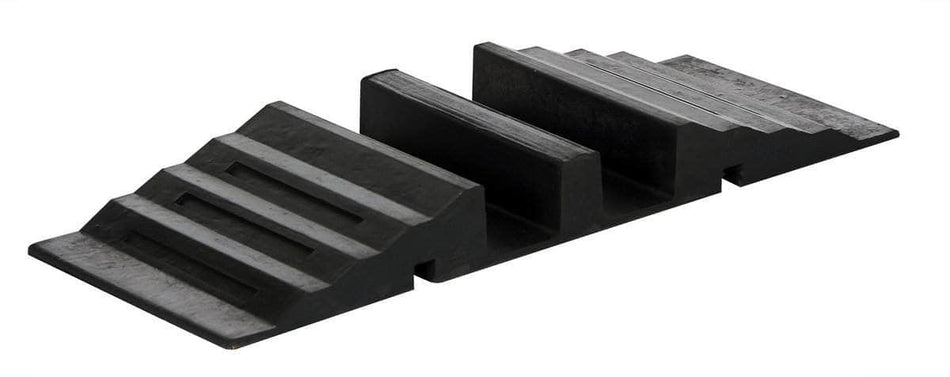 Molded Rubber Hose and Cable Crossover with Open Top - Crowd Control Warehouse