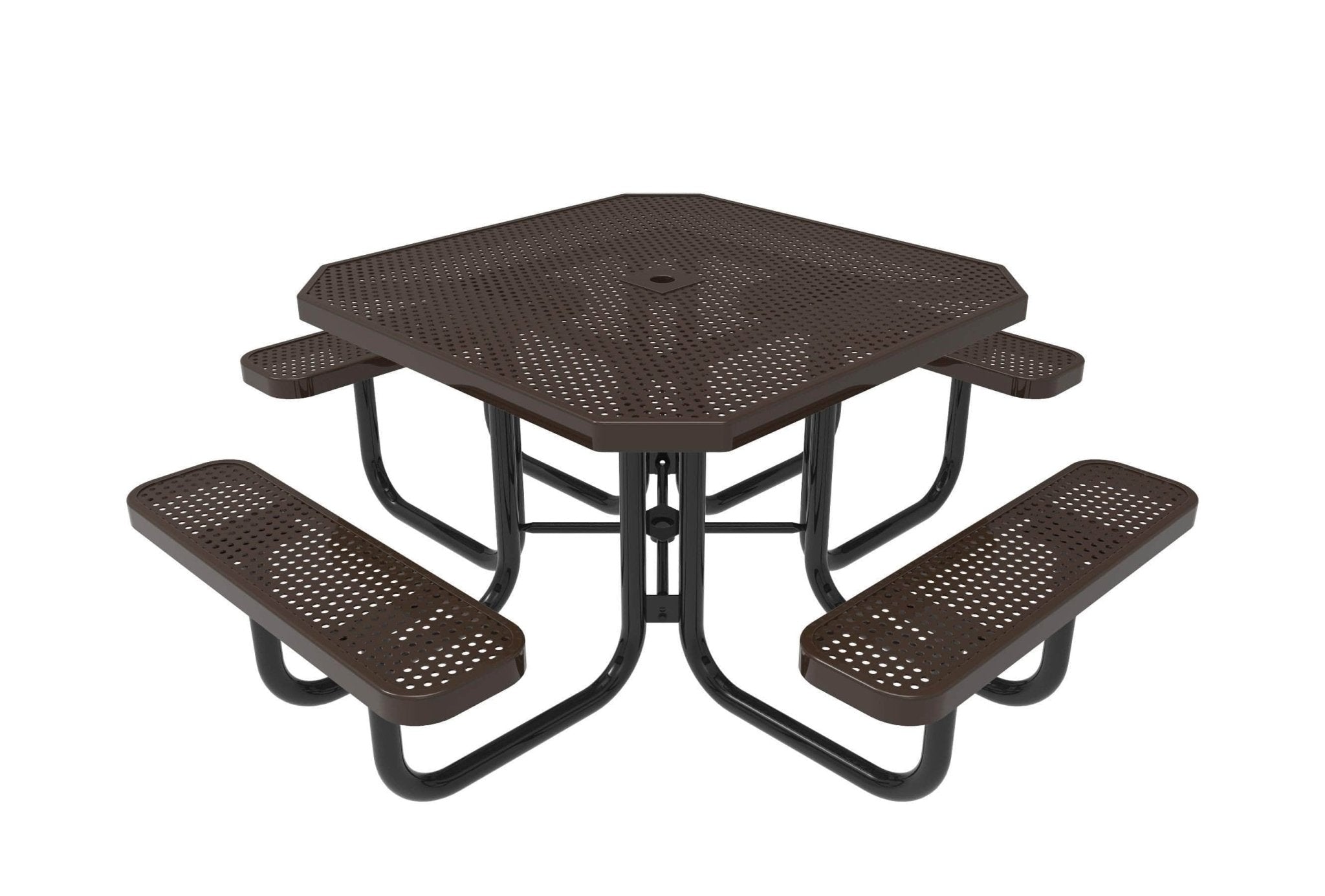 Octagon Portable Table - Circular Pattern - Crowd Control Warehouse