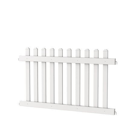 Outdoor Patio Picket Restaurant Fence Kit - Montour Line - Crowd Control Warehouse