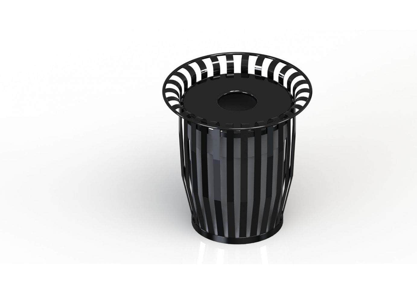 Oxford Receptacle - 36 Gallon Capacity - Crowd Control Warehouse