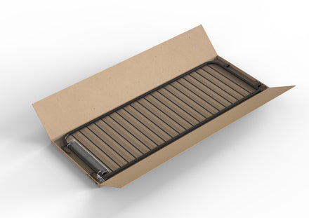 Barricade in a Box™ - Heavy Duty Interlocking Steel Barricade, 8.5 Ft. - Angry Bull Barricades