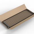 Barricade in a Box™ 2.0, 2-Piece Lightweight Hot Dipped Steel, 8.5 Ft. - Angry Bull Barricades