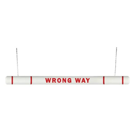 Parking Lot Clearance Bar Kit - WRONG WAY - Crowd Control Warehouse