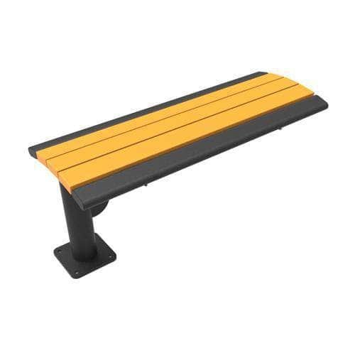 Phoenix Cantilever Park Bench - Recycled Plastic - Crowd Control Warehouse