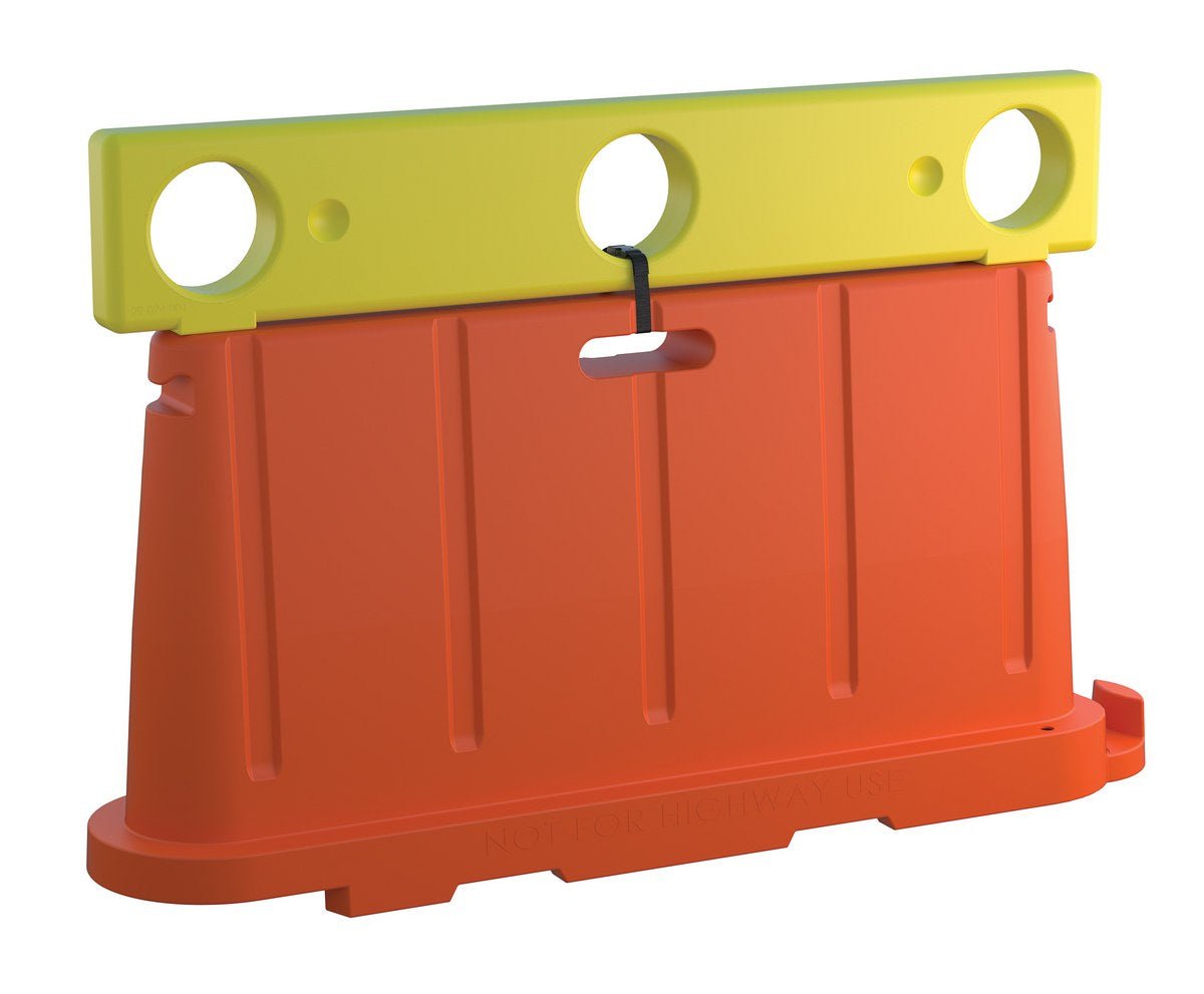 Plastic Barricade Extension 12" - Crowd Control Warehouse