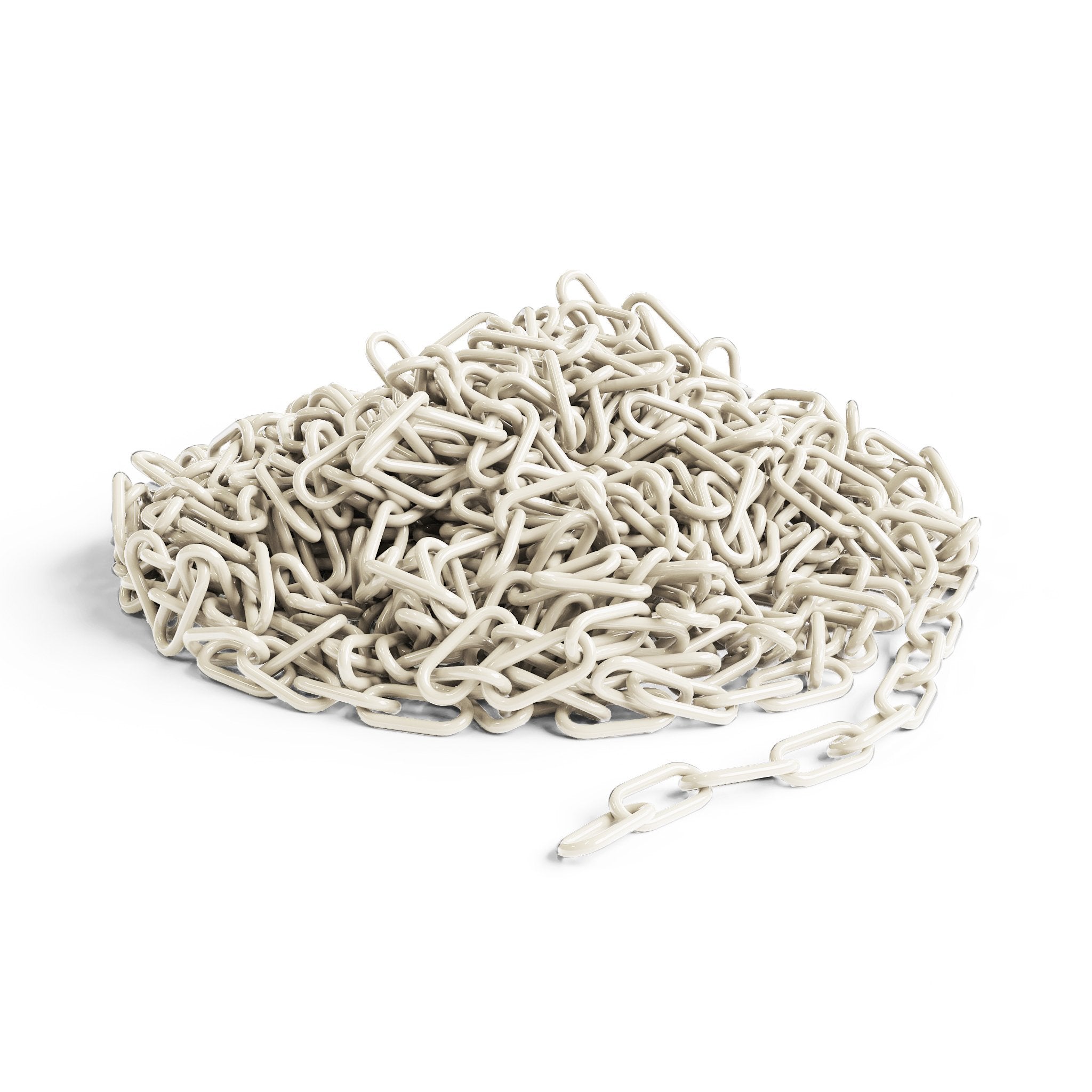 Plastic Chain, 2.0 inch links, Standard Colors from Montour Line - Crowd Control Warehouse