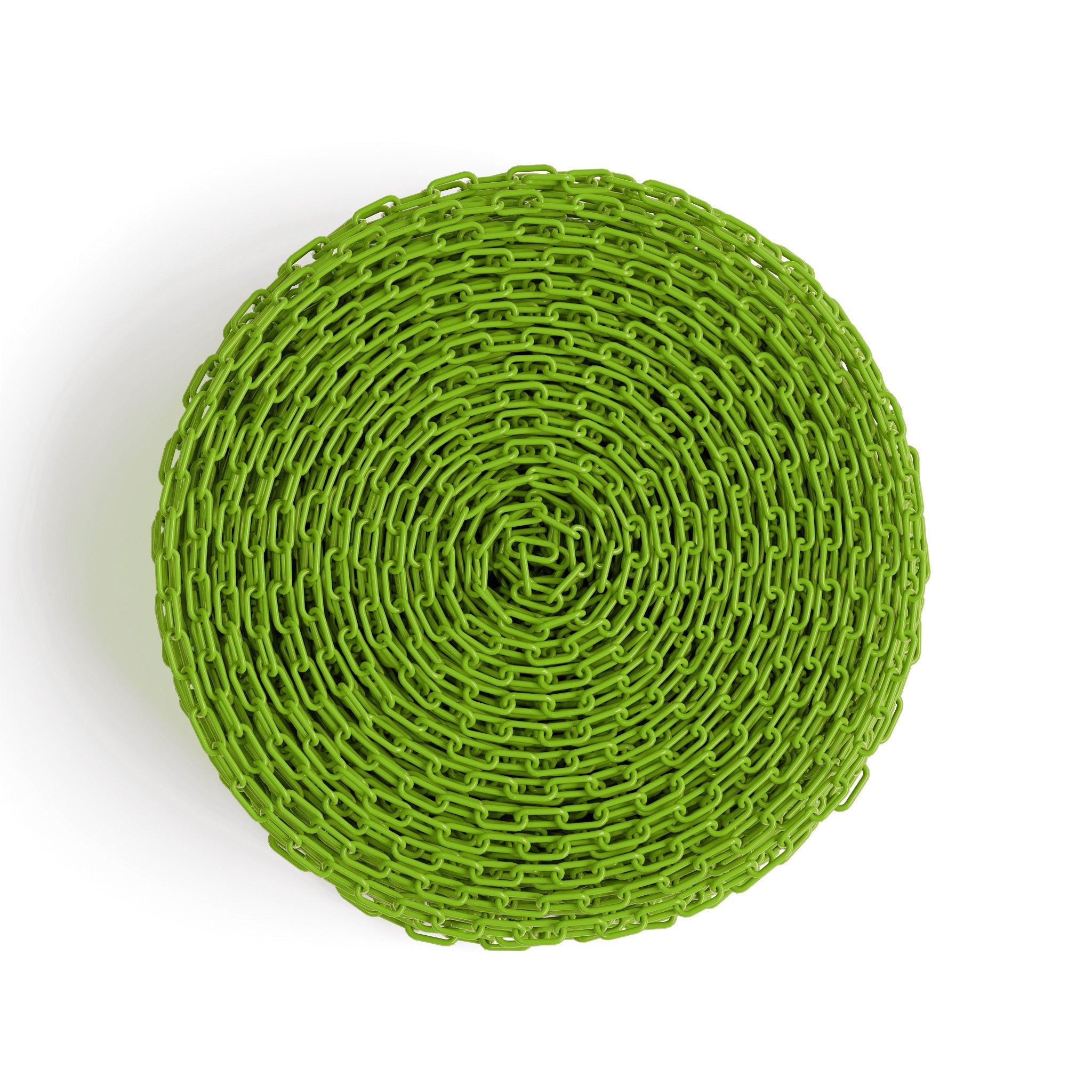 Plastic Chain, 2.0 inch links, Standard Colors from Montour Line - Crowd Control Warehouse