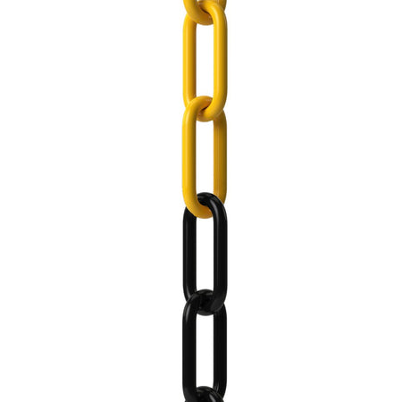 Plastic Chain, 2.0 inch links, Standard Colors from Montour Line - Crowd Control Warehouse