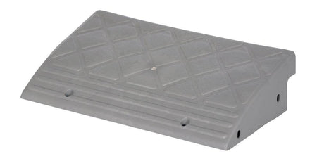 Plastic Gray High Impact Vehicle or Equipment Ramp - Crowd Control Warehouse