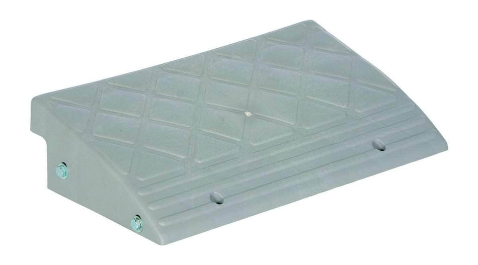 Plastic Gray High Impact Vehicle or Equipment Ramp - Crowd Control Warehouse