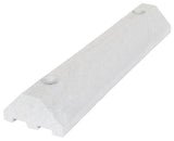 Plastic Parking Block with Cable Channels - Crowd Control Warehouse