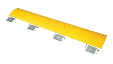 Plastic Speed Bump with Cable Channels - Crowd Control Warehouse