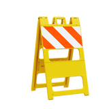 Plasticade Type I and Type II Traffic Barricades - Crowd Control Warehouse