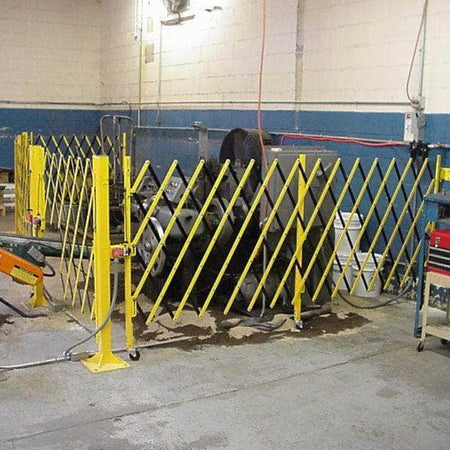 Rear - Guard Portable Expandable Barricade - Crowd Control Warehouse