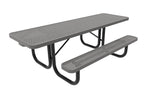 Rectangular Portable Table - Circular Pattern - Crowd Control Warehouse