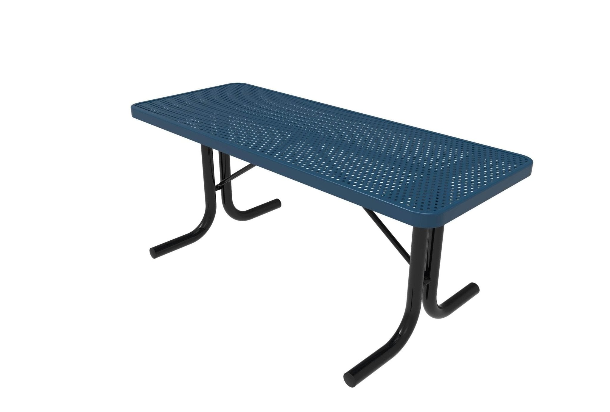 Rectangular Utility Table - Circular Pattern - Crowd Control Warehouse