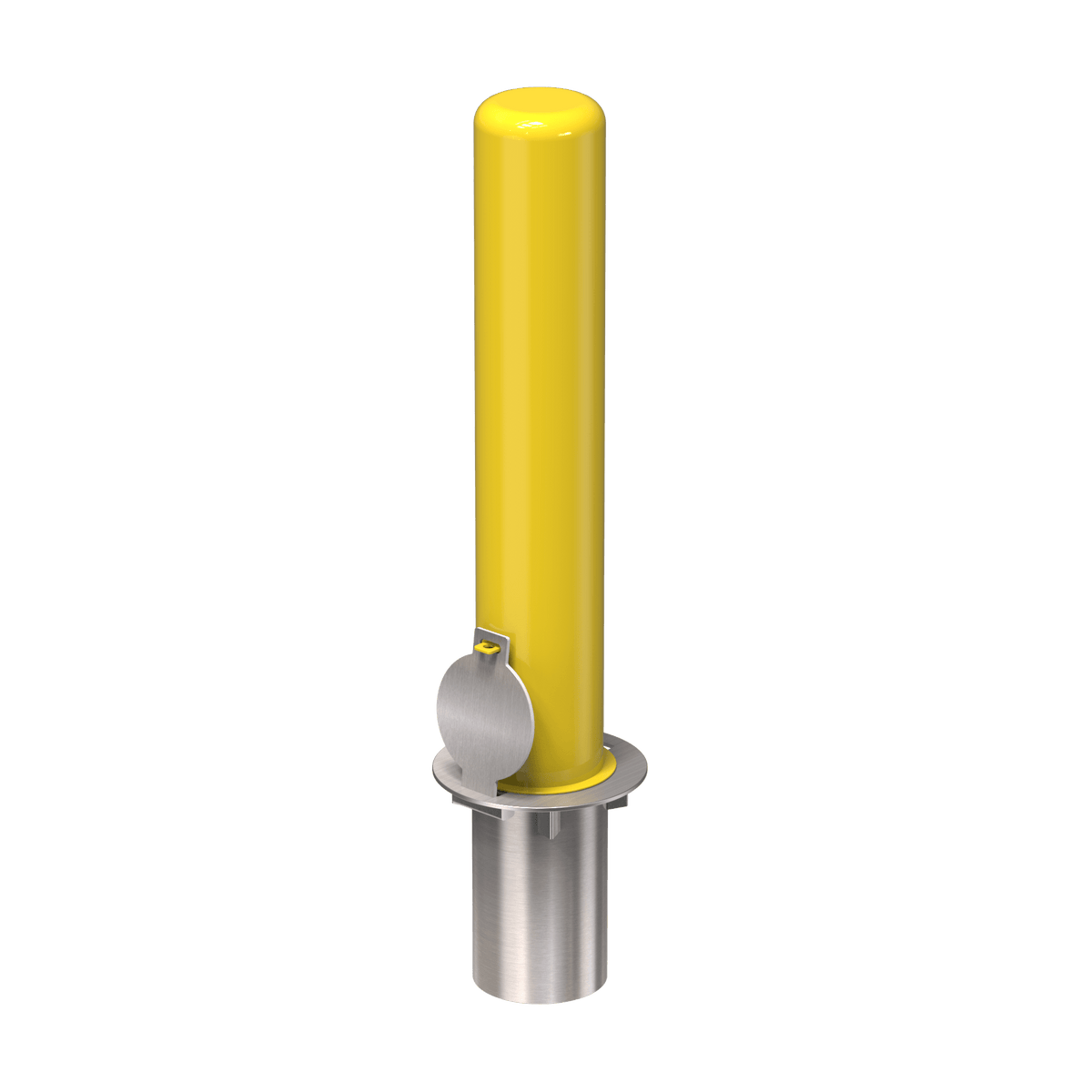 Removable Bollard with Embedment Sleeve - Trafford Industrial - Crowd Control Warehouse