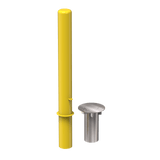 Removable Bollard with Embedment Sleeve - Trafford Industrial - Crowd Control Warehouse