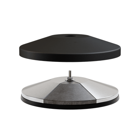 Replacement Bases for Rope Barrier Stanchion Posts - Crowd Control Warehouse