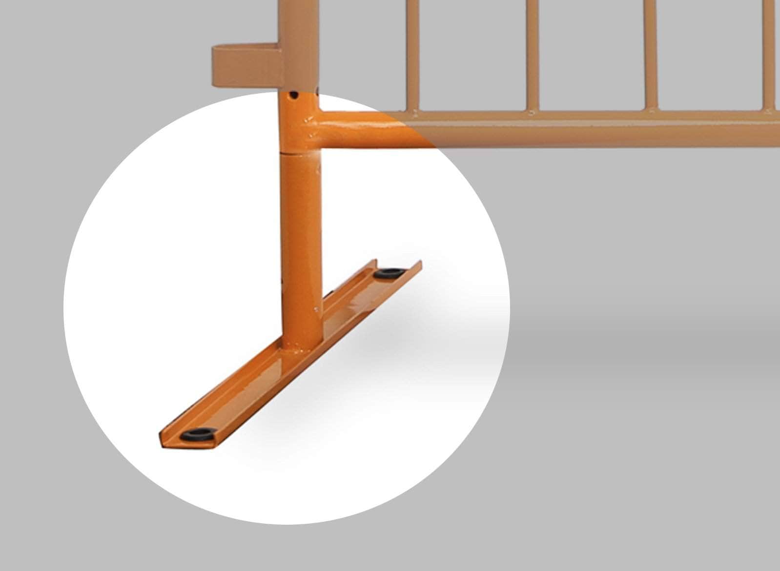 Replacement Feet for Heavy Duty Steel Barricade - Angry Bull Barricades - Crowd Control Warehouse