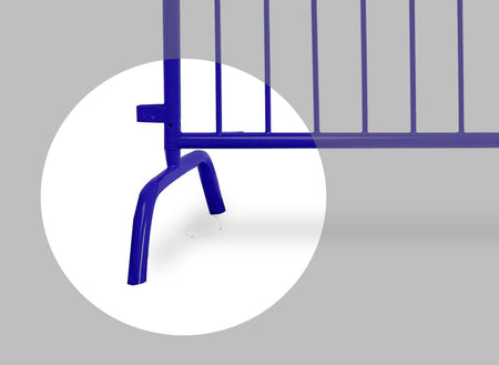 Replacement Feet for Heavy Duty Steel Barricade - Angry Bull Barricades - Crowd Control Warehouse