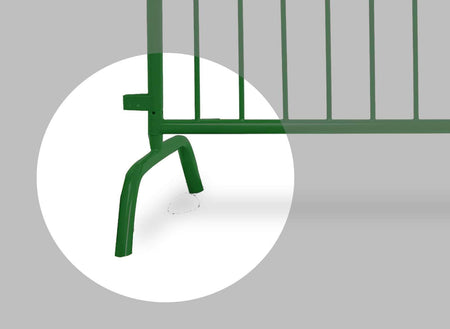 Replacement Feet for Heavy Duty Steel Barricade - Angry Bull Barricades - Crowd Control Warehouse